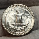 1947 S Washington Silver Quarter 25c Unc Bu San Francisco Mint Us Silver Q47adx