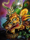 Cirque Du Soleil Poster Dralion Dragon  2000 French Very Good