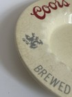 Vintage Coors Beer Ceramic Advertising Ashtray Golden Colorado 6    Crazing Lines