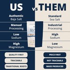 Baha - Baja Mineral Sea Salt   Original Natural Grain Baha Mineral Gold Salt