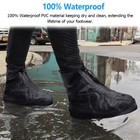Reusable Rain Shoe Waterproof Covers Anti-slip Unisex Overshoes Boots Protector