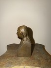 Vintage Rare Benjamin Franklin Figure 60 Spring Street New York Still Coin Bank