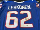 Artturi Lehkonen Autographed Custom Nordiques Jersey