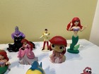 The Little Mermaid Figure Lot Disney Ariel Eric Ursula Sebastian Flounder 15pc