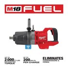 Milwaukee 2868-20 M18 Fuel 1 In  D-handle High Torque Impact Wrench Tool Only