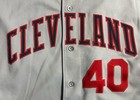 Bud Black  40 Game Issued Cleveland Indians Rawlings Jersey Size 46   2    Length