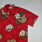 Pacific Legend Hawaiian Shirt Vintage Made In Hawaii Men s Medium Floral Aloha