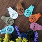 Leather Magnet Bookmark  Personalized Gift- Perfect Reader Gift For Booklovers