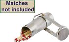 Marbles Match Safe From Original 1900 Patent Waterproof Stainless Construction