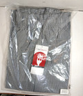 Brand New Chef Works Black   White Checkered Drawstring Pants  Small  Ships Free
