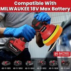 Milwaukee 18v 6  Orbital Buffer Polisher