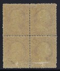 U s   1857  Scott  26  3c Washington  Block Of 4  Mint   Original Gum  Hinged