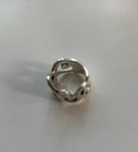 Silpada 925 Sterling Silver Vintage Modernist Swirl Ring Size 7