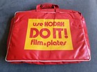 Very Rare  Vintage Kodak Film   Plates Do It  Carry Bag   Great Condition  Clean