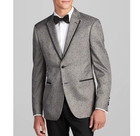 Jos A Bank Mens Dinner Jacket Blazer Tailored Satin Edged Lapel 44r C080673