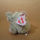 Vtg 1990 s Puffkins 5  Cute Plush Animal Swibco 6620 Elly The Elephant