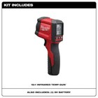 Milwaukee 2267-20e Laser Temperature Gun Infrared 10 1 Thermometer