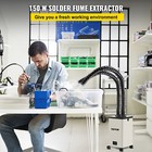 Vevor Filter Fume Extractor Pure Air Fume Extractor 150w With 3 Stage Filters