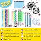 30 Pcs Mandala Painting Tools Mandala Dotting Tools For Painting Mandala 