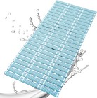 35 4 x15 7   Shower Mat Non Slip Bathtub Mat Extra Long Anti Slip Bath Tub Mat