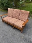 Heywood Wakefield Furniture Vintage  Rare Living Room Sofa 71   w   35   h