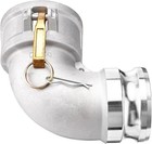 Da3030 Type Da Cam And Groove Hose Fitting  90 Degree Elbow  3  Female Camloc   