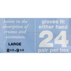 Cara Incorporated Cotton Glove Dispenser Box  White  Large