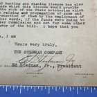 Beaumont Texas Letter Edward Stedman Jr 1935 Political Seining Bill