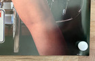 Vintage Lqqkie 1957 Red Corvette Poster 21 1 2  X 31 1 2  Hot Shots Man Cave