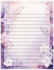 Personalized - 30pcs Stationery Writing Paper  Watercolor Stationary   l2c37