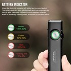 Trustfire Minix3pro 2050lm 6-in-1 Led Flashlight W Uv   Pointer   Red Blue Light