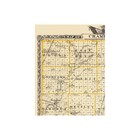 Historic County Map - Champaign County Illinois - Warner 1876 - Vintage Wall Art