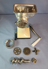 Manual Meat Grinder Vintage Food Grind-o-mat White Rival Sausage Hamburger