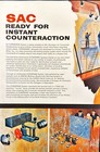 Ling Temco Display Systems Strategic Air Command Hq Vtg 2 Page Print Ad 1960