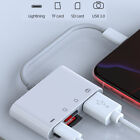 Portable 4 In 1 Usb Camera Sd Tf Card Reader Adapter For Iphone Ipod Ipad Ios 13