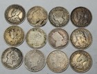 Lot Of 12 Canada 5 Cent Silvers