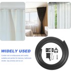 Bending Rail Pulley Set Window Track U-shaped Bendable Ceiling Mounted Curtain