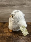 Russ Gray   White Owl Plush Stuffed Animal 6  Soft Toy W  Tag