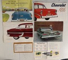 Lot Of 6 Vintage 1950 s Chevrolet Original Car Sales Brochure Catalog s
