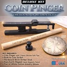 Coin Pinger Deluxe Kit   Silver   Gold Ping Resonance Test   Tester For Stackers