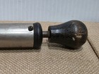 Vintage Early 1900 s Bicycle Hand Air Coleman Pump W  Wood Handle 9 5 