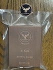 Five Kilo - 2026 Copper Reserve Mint  999 Fine Polished Bullion Bar   1 Oz Round
