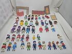 Huge Playmobil Victorian Mansion Dollhouse Furniture 1989 Geobra Lot W  Figures