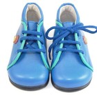 De Osu -baby Boys girls Blue Leather Boots -european Shoes -vintage -sizes 3-6 5