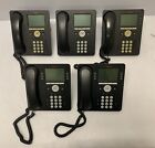 Lot Of 5 Avaya 9608g 8-line Gigabit Ip Phone Pn  700505424 W  Stand