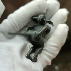 Vintage Chinese Black Bronze Clown Girl Beauty Body Model Handicraft Statue Gift