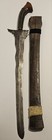 Antique Philippines Moro Kris 19th Century Rugged Fighting Sword With Scabbard