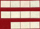 Malaya Penang 1960   56-66  Mint  Og  Nh  Scv  34 75  lot  2 