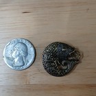 Vintage Asian Koi Fish Pendant  Good Luck   Prosperity Charm
