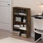 Basic Book Shelf  4-tier Bookcase With Open Shelf  Bookshelf  Cube Storage